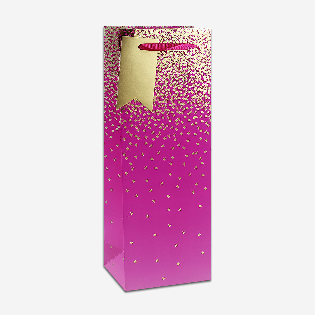 Pink Ombre Bottle Bag