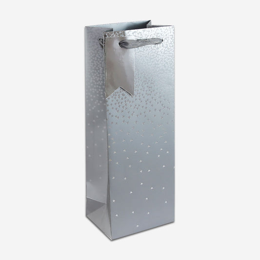Silver Ombre Bottle Bag