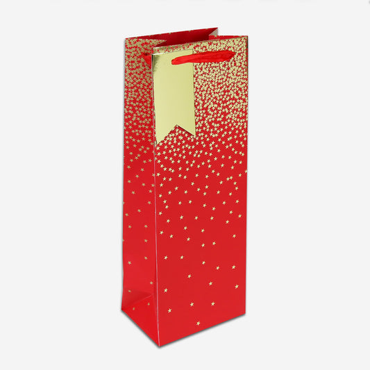 Red Ombre Bottle Bag