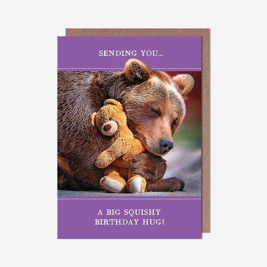 Bear hugging bear