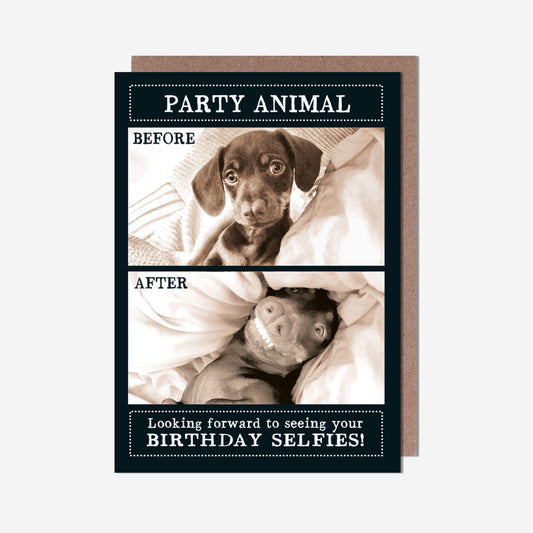 Birthday Selfies Card