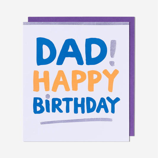 Happy Birthday Dad Birthday Card