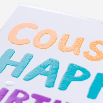 Happy Birthday Cousin Birthday Card