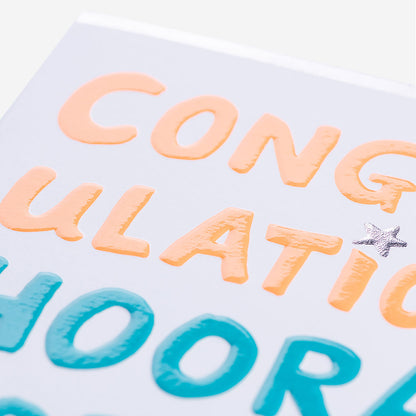 Hooray For You! Congratulations Card
