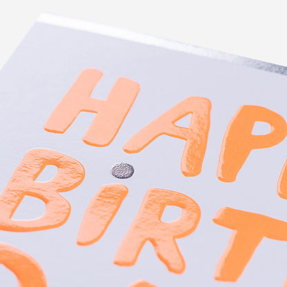 Happy Birth-Day Birthday Card