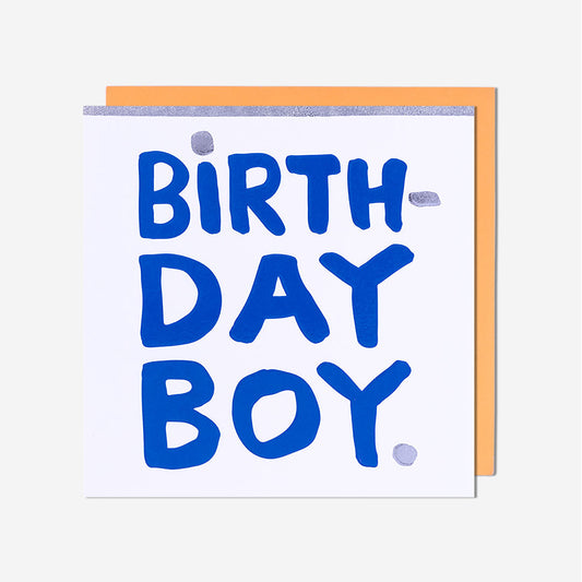 Birth-Day Boy Birthday Card
