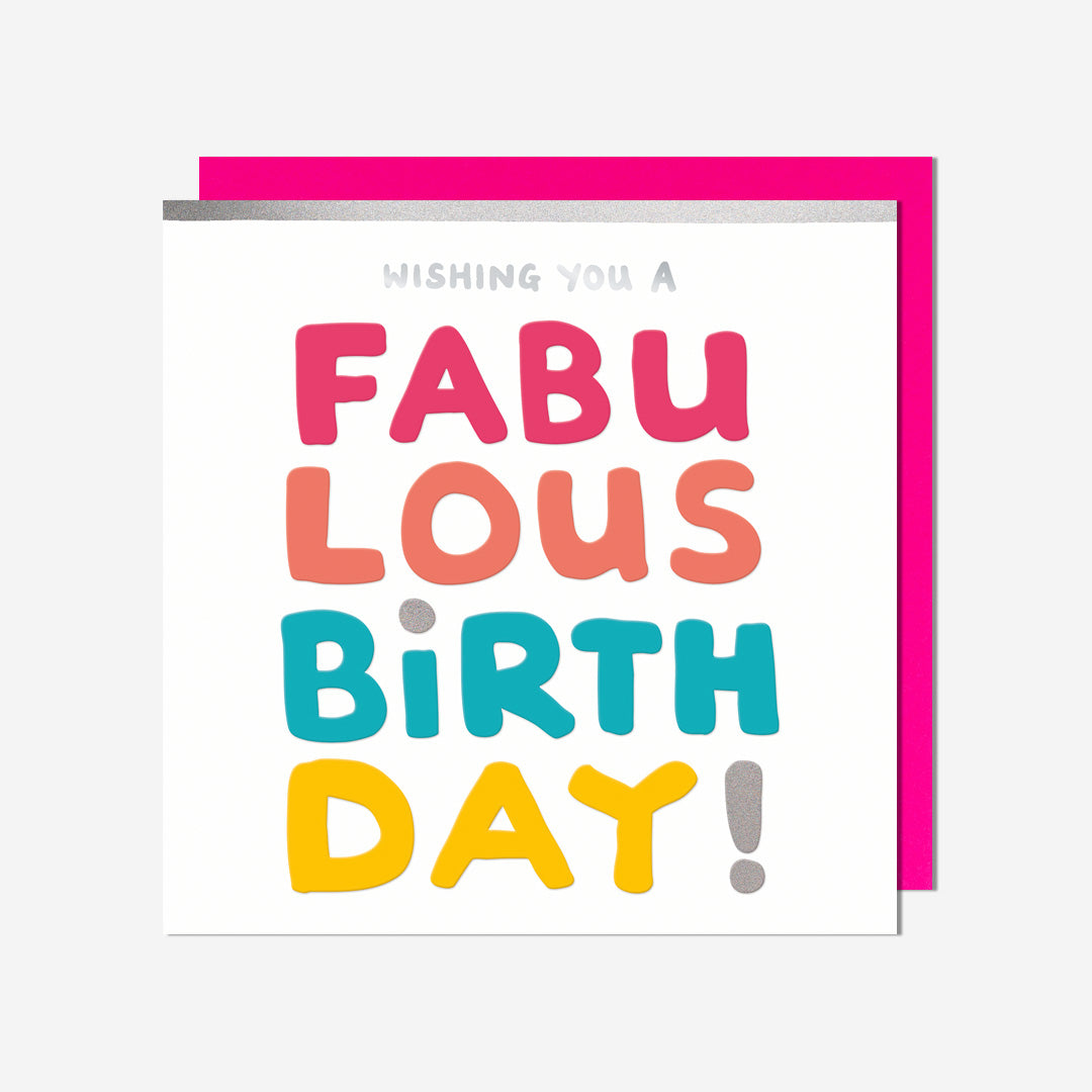 Fabulous Birthday Card