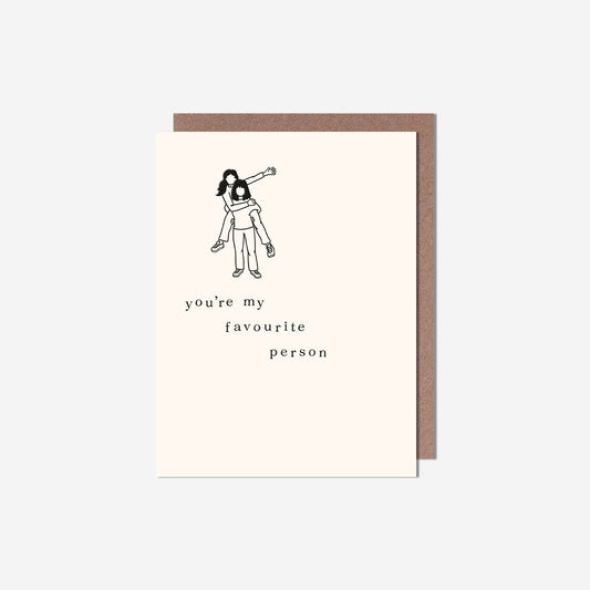 Favourite Person General Card