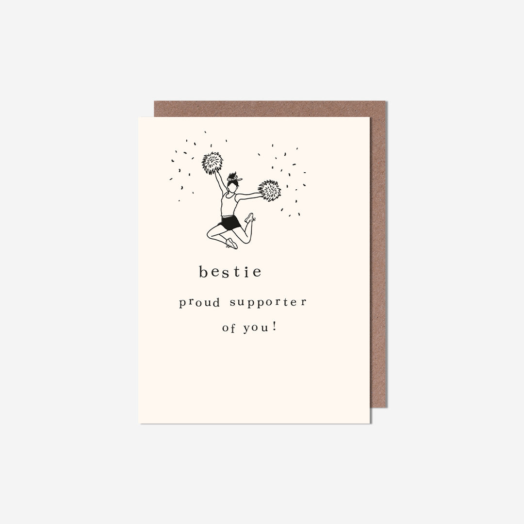 Proud Supporter Pom Poms General Card