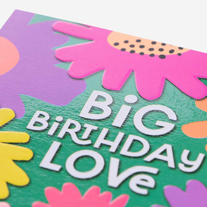 Birthday Love Floral General Card