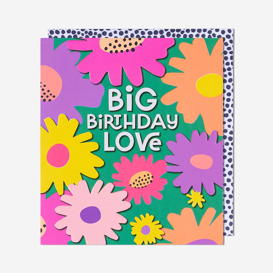 Birthday Love Floral General Card