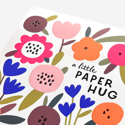 Paper hug floral General Card