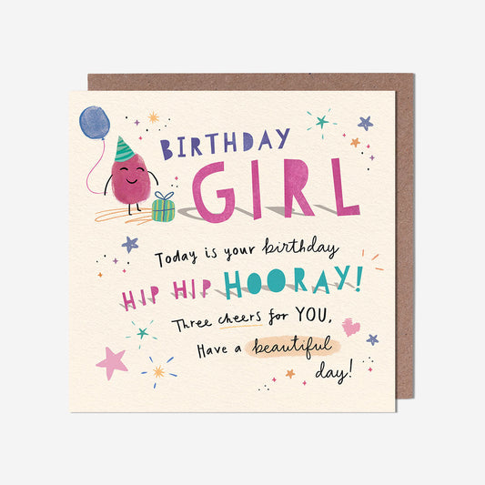 Birthday girl Birthday Card
