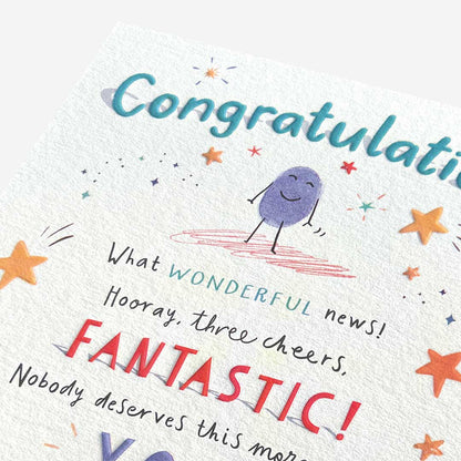 What wonderful news! Congratulations General Card