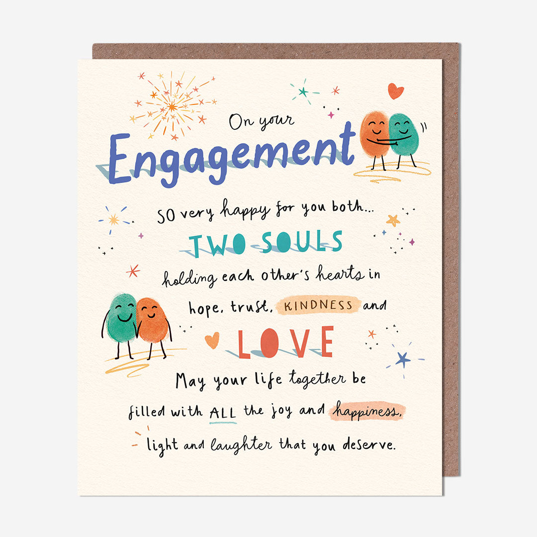 Engagement Two Souls Engagement Card