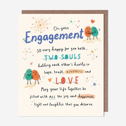 Engagement Two Souls Engagement Card