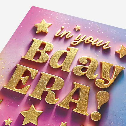 Bday Era Stars Birthday Card