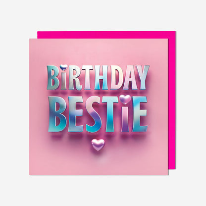 Bestie Birthday Card