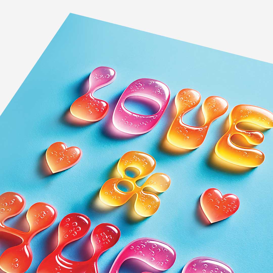 Love & Hugs colourful