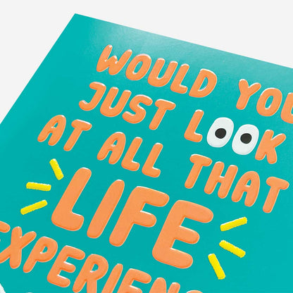 All that life experience