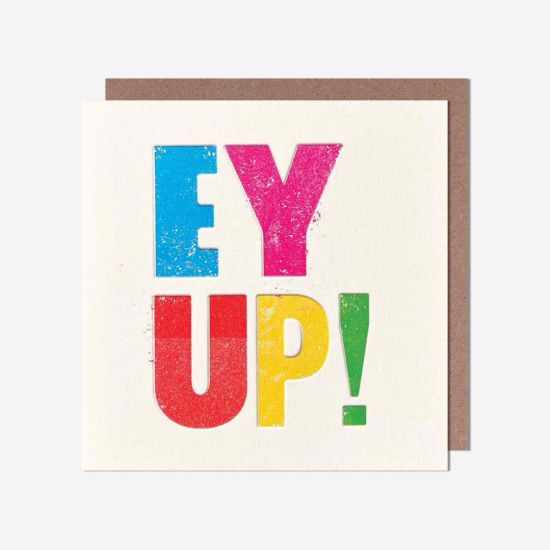 Ey up! Text