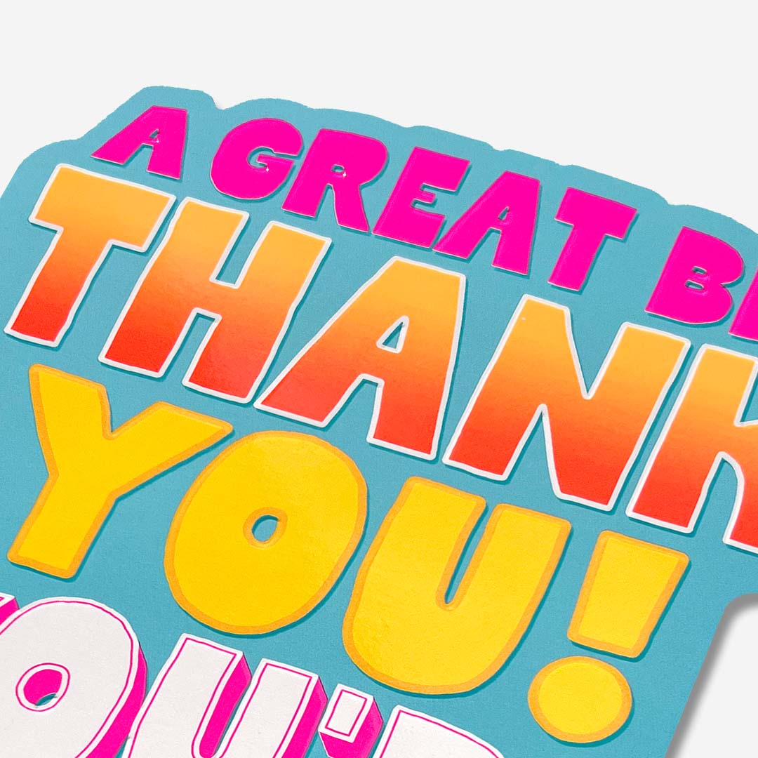 Great Big Thank You Card