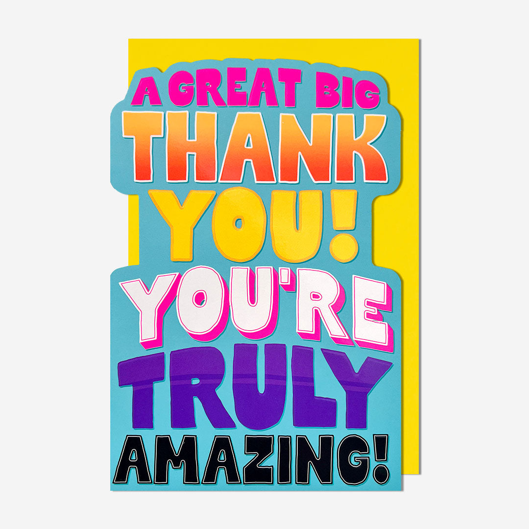 Great Big Thank You Card