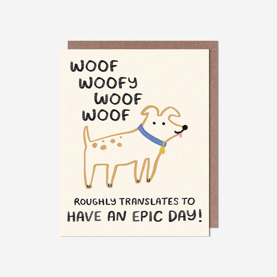 Woof Woof dog