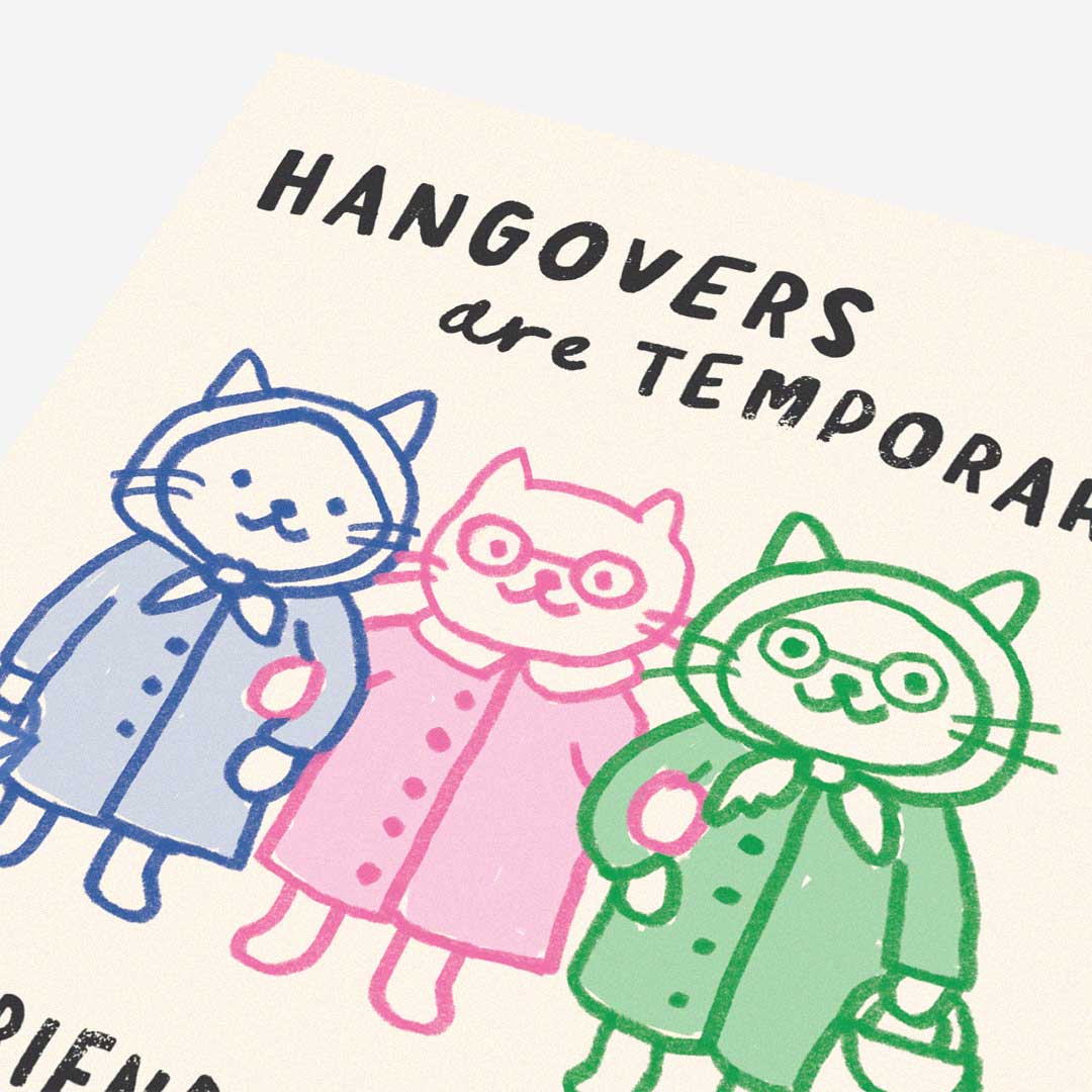 Hungover cats