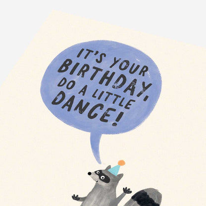 Little dance racoon