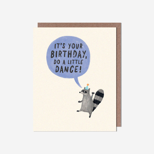 Little dance racoon