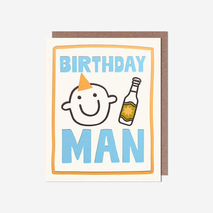 Birthday beer man