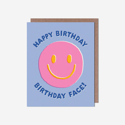 Birthday face smiley