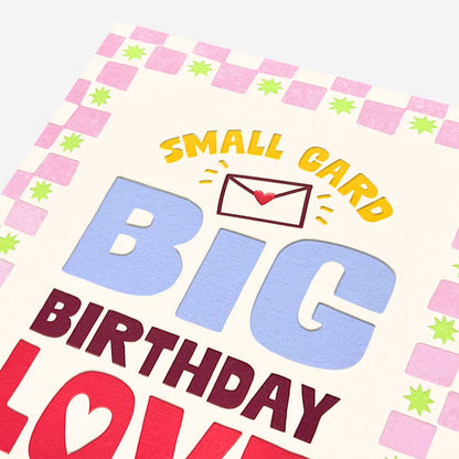 Small card big love