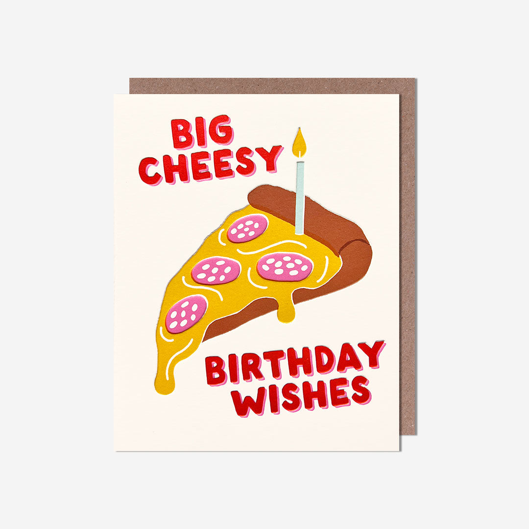 Birthday pizza