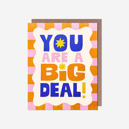 Big deal!