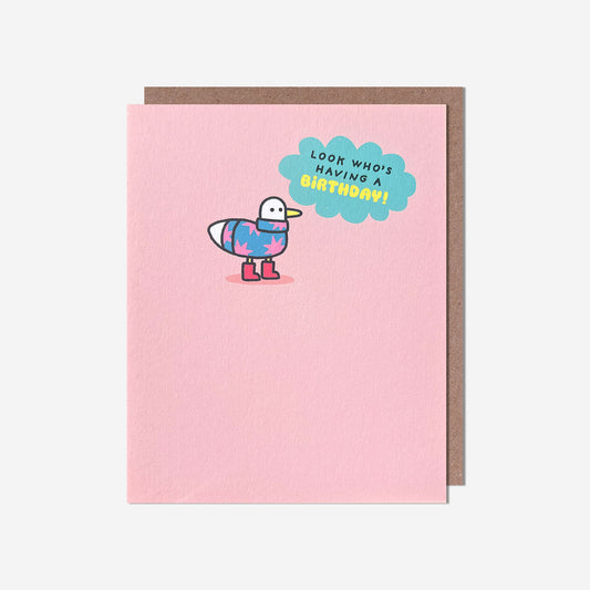 Duck in jumper