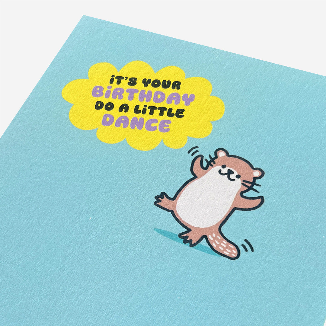 Do a little dance beaver