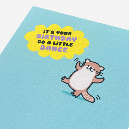 Do a little dance beaver