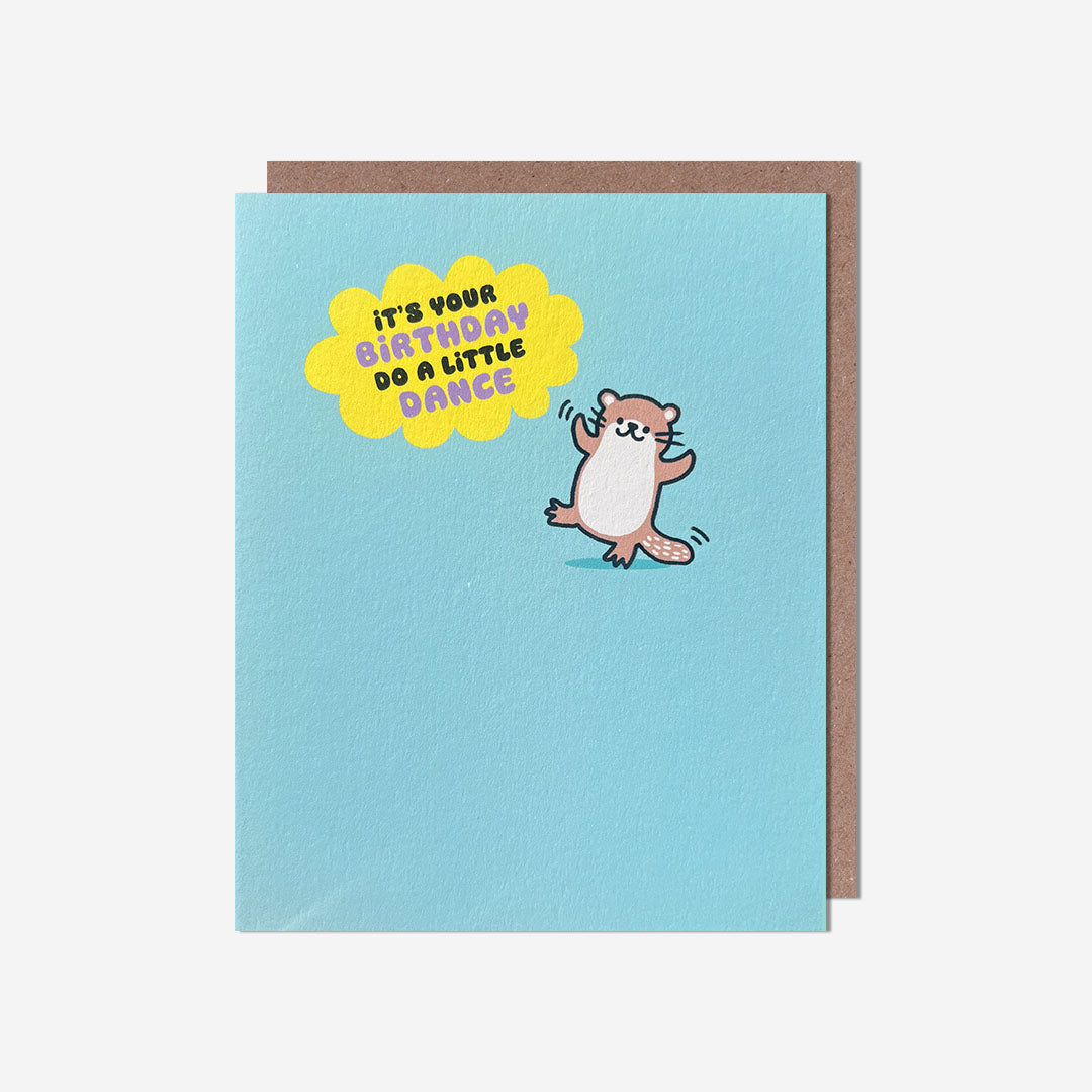 Do a little dance beaver