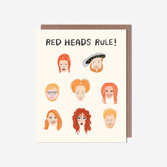 Red heads rule!