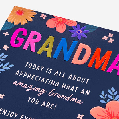 Today Is All About You Grandma Birthday Card