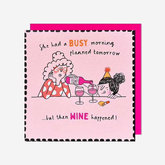 Girls pouring wine
