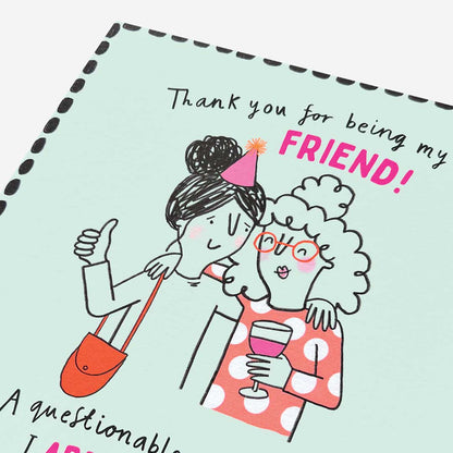 Questionable choice in friend