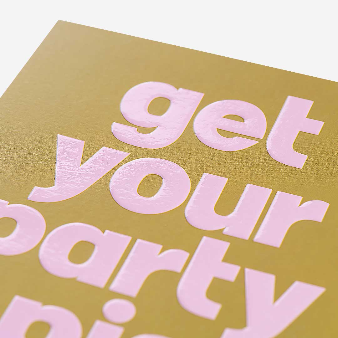 Get Your Pjs On Birthday Card
