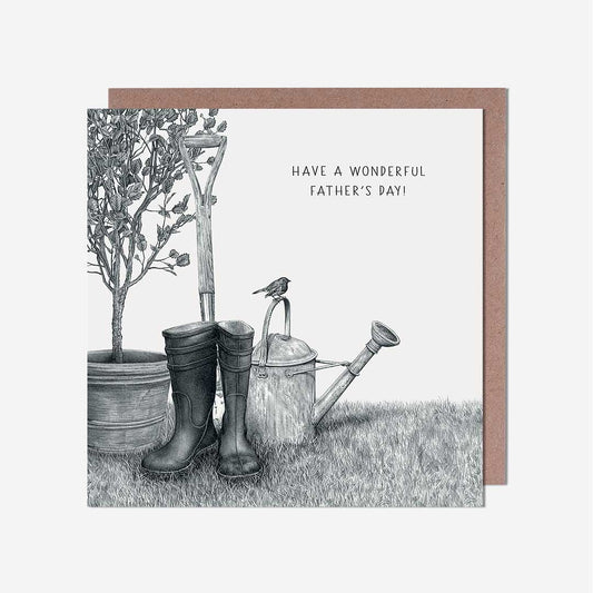 Gardening Wonderful Father's Day Card
