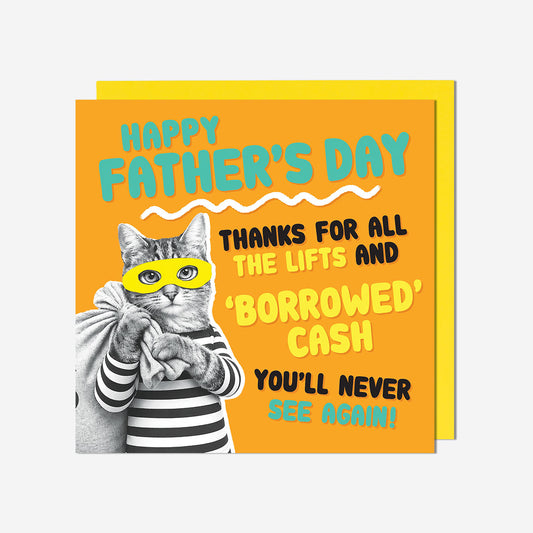 Borrowed Cash Cat General Card
