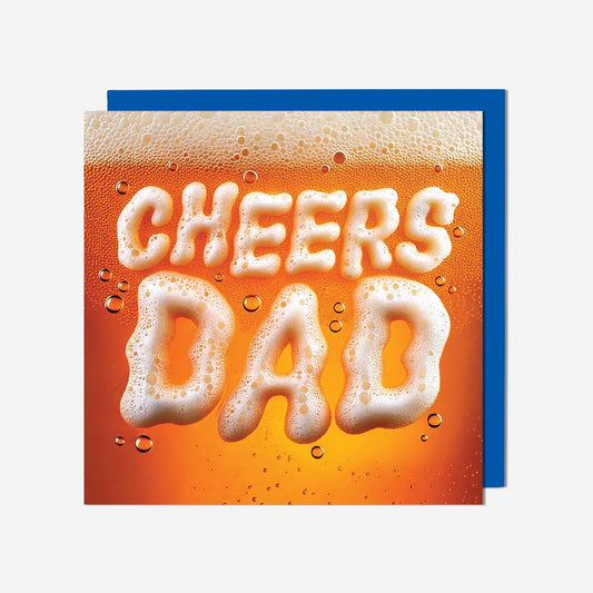 Cheers Dad Beer Card