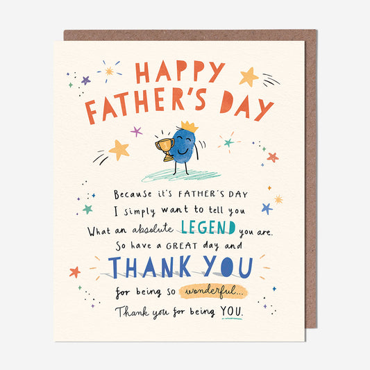 Fathers Day Legend General Card