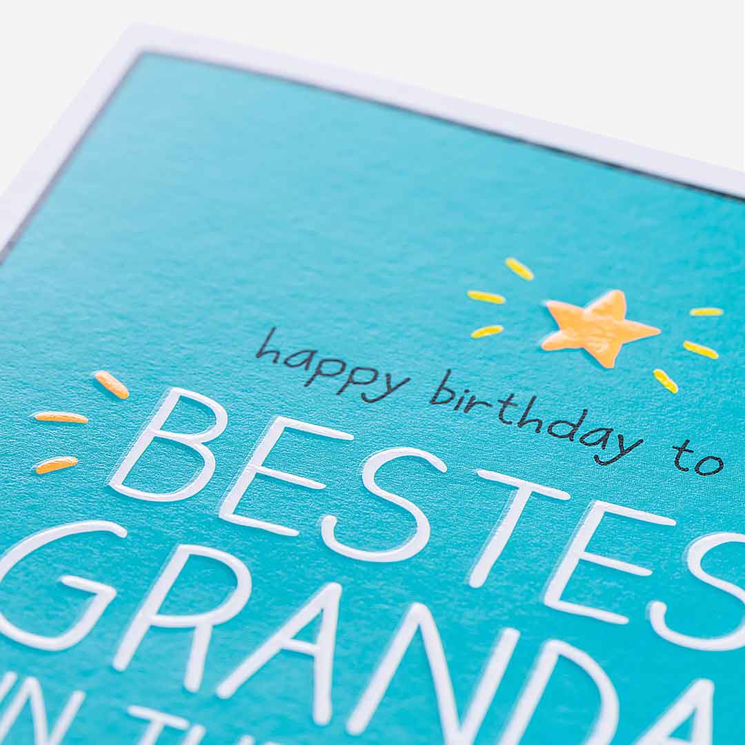 Best In Whole World Ever! Grandad Birthday Card